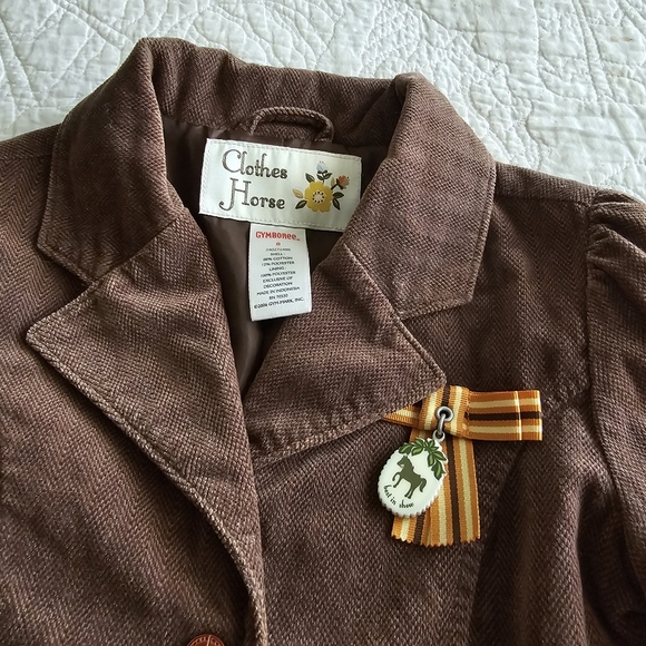 Beautiful Vintage Gymboree Equestrian Inspired Blazer. Size 5 - Picture 4 of 8